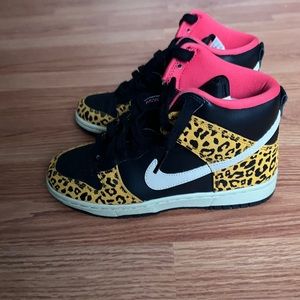 Nike Women’s Dunk High Skinny Leopard | Size 5.5